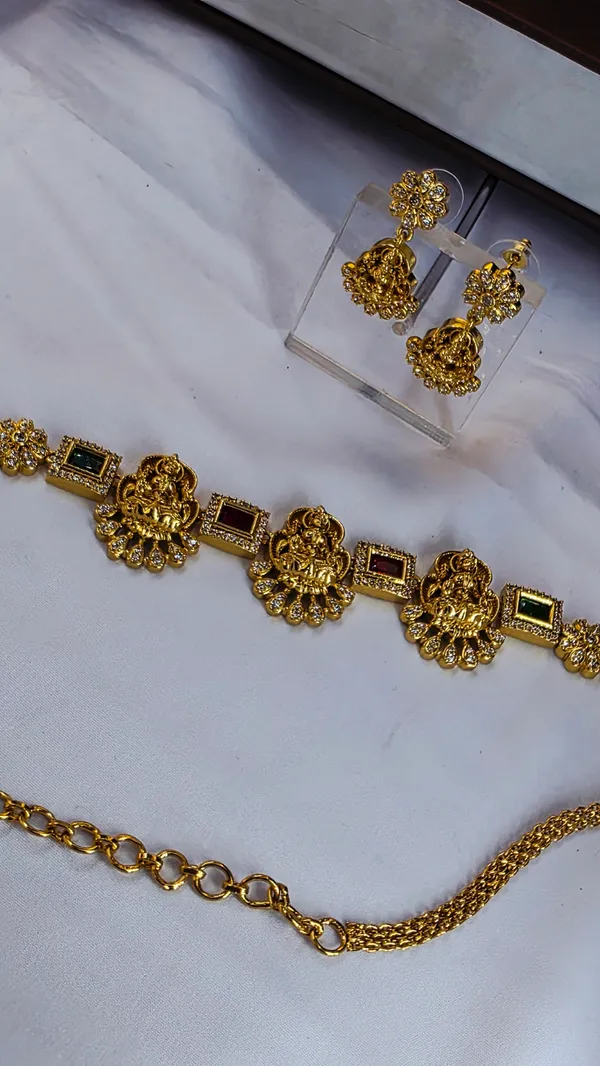 Multicolour_Brass_Necklace_Set_For_Women