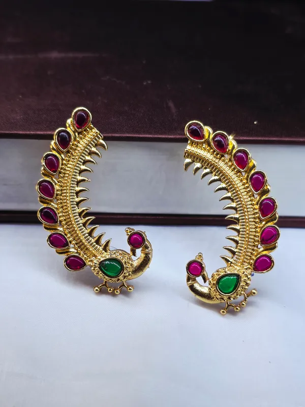 Golden_Mazak_Earcuff_For_Women
