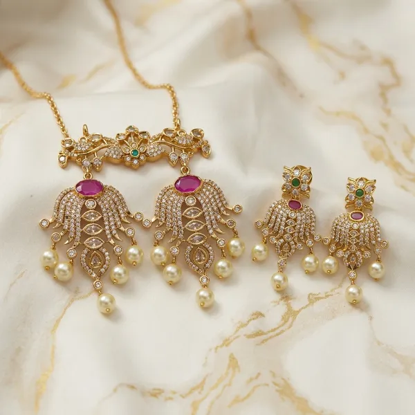 Golden_And_Ruby_Brass_Victorian_Vati_Set_For_Women