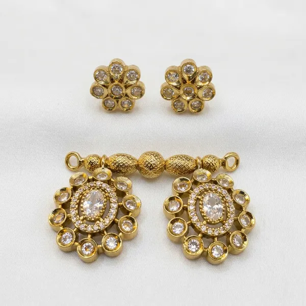 Golden_And_White_Brass_Victorian_Vati_Set_For_Women