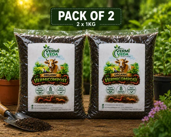 Vermi_Veda_Cow_Dung_Vermicompost_Organic_Fertilizer_1_Kg_Pack_Of_2