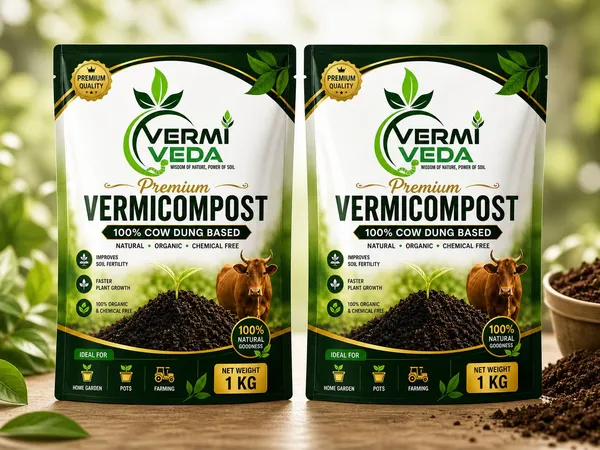 Vermi_Veda_Cow_Dung_Vermicompost_Organic_Fertilizer_1_Kg_Pack_Of_2_-_Pack_of_2