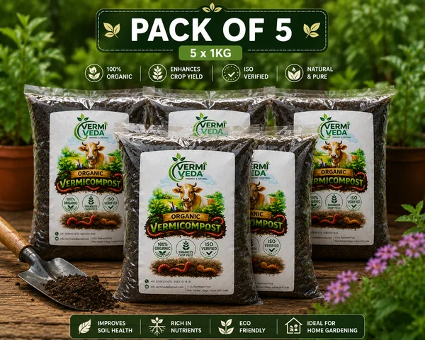 Vermi_Veda_Cow_Dung_Vermicompost_Organic_Fertilizer_1_Kg_Pack_Of_5
