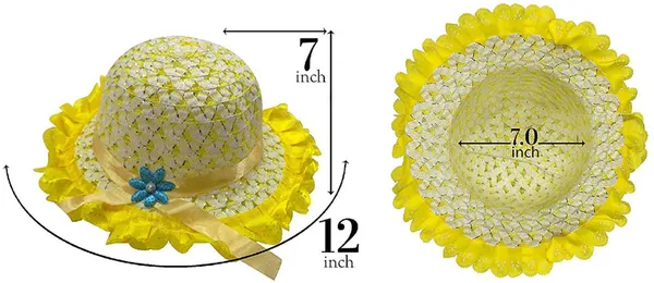 Fully_Baby_Hats_Yellow_(Pack_Of_1)