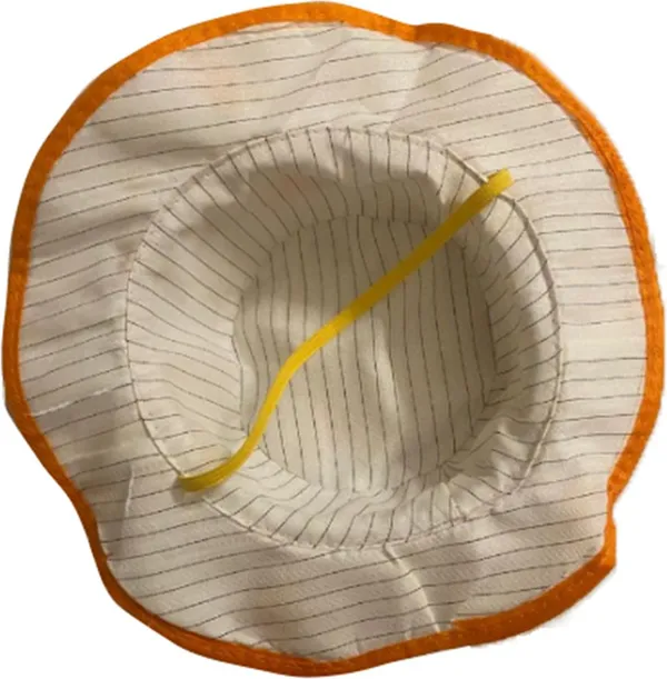 Akinoskids_Summer_Roses_Pattern_Bowler_Kids_Unisex_Hat_Orange_(Pack_Of_3)