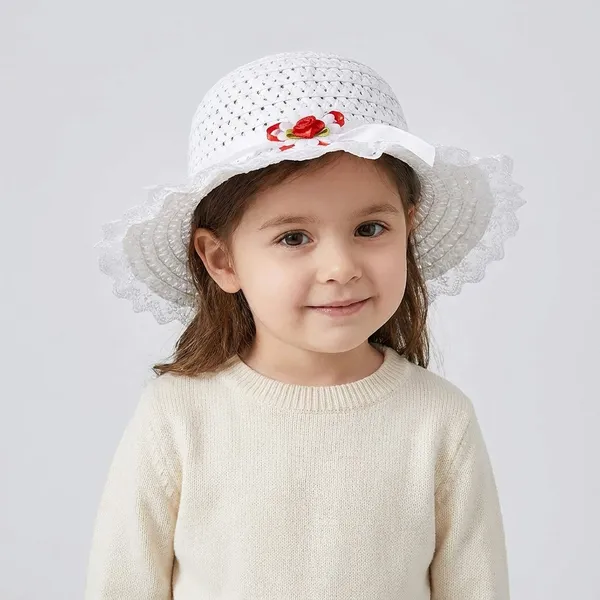 Trubliz_Beach_Hat_For_Baby_Girl_|_Kids_Hat_White_(Pack_Of_1)