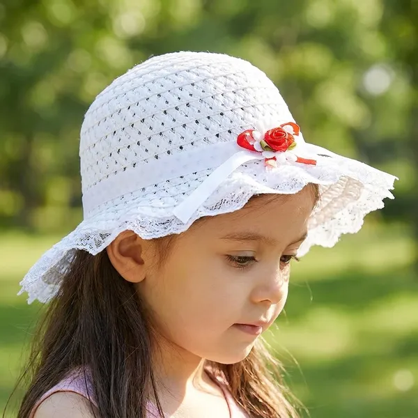 Trubliz_Beach_Hat_For_Baby_Girl_|_Kids_Hat_White_(Pack_Of_1)