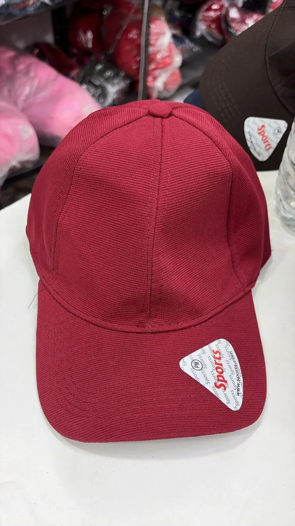 Premium_Maroon_Sports_Cap_With_Textured_Finish