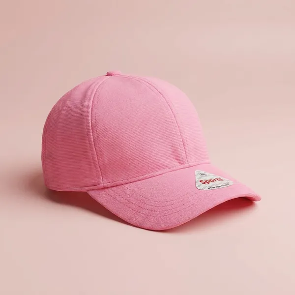 Bright_Pink_Casual_Baseball_Cap