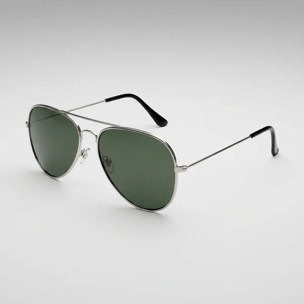 Classic_Aviator_Sunglasses_With_Metal_Frame_And_Dark_Green_Lenses