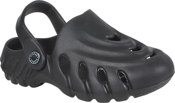 Trump_Boys_&_Girls_Slipon_Clogs_Black