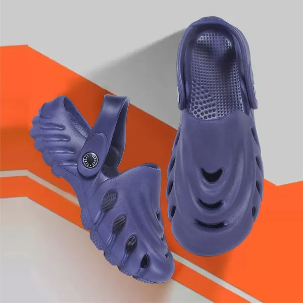 Trump_Boys_&_Girls_Slipon_Clogs_Blue
