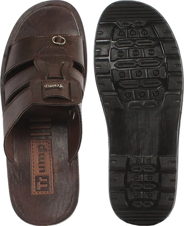 Trump_Men_Slippers_Brown