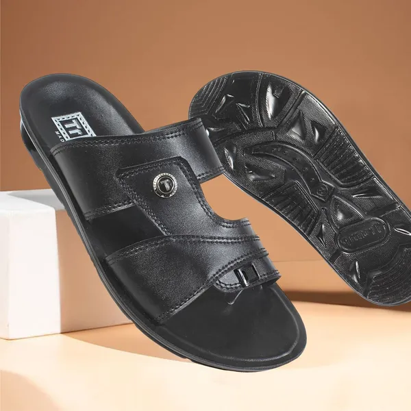 Trump_Men_Slippers_Black
