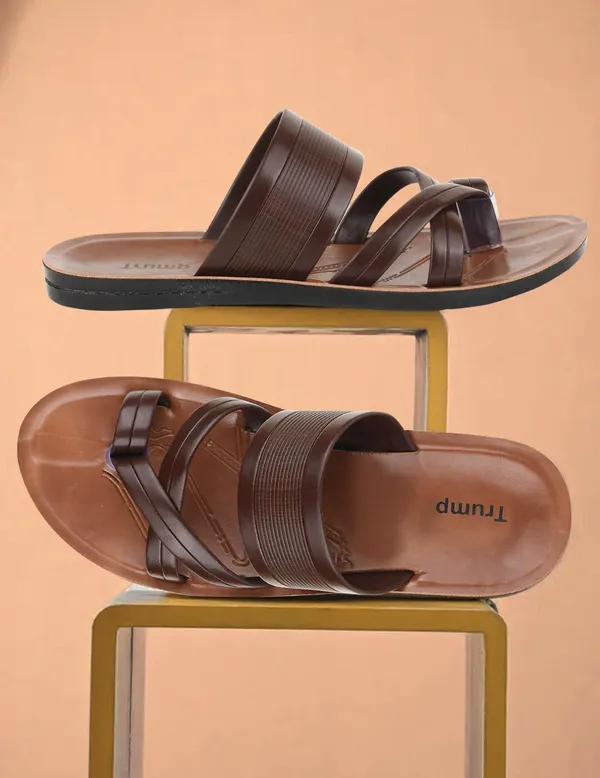 Trump_Men_Sandals_Brown