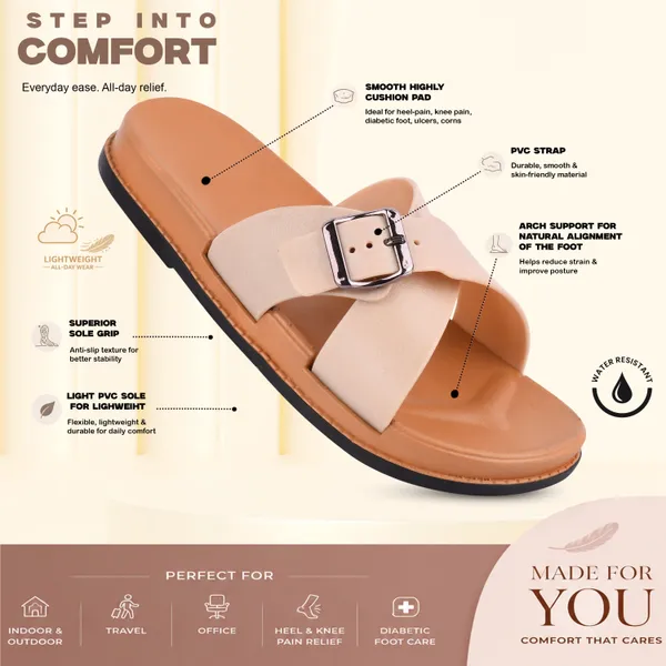 Trump_Unisex_Slides_Beige
