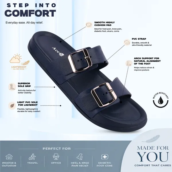 Trump_Unisex_Slides_Blue