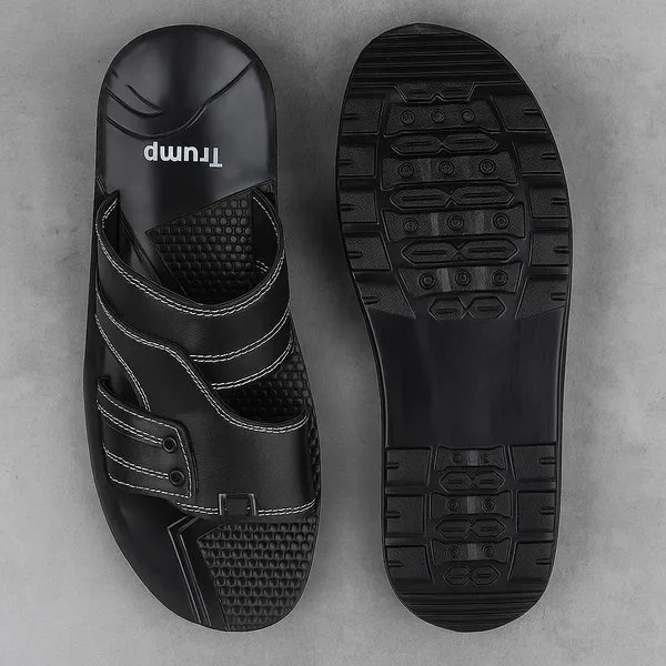 Trump_Men_Sandals_Black