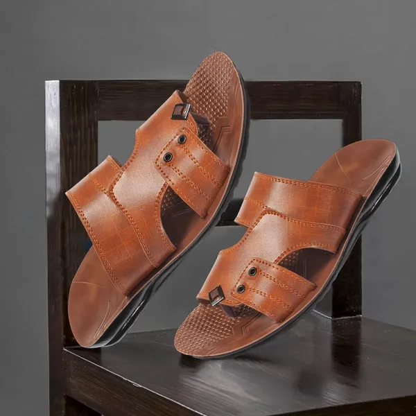 Trump_Men_Slippers_Tan