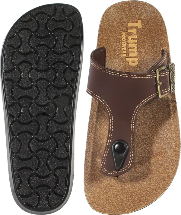Trump_Men_Slippers_Brown