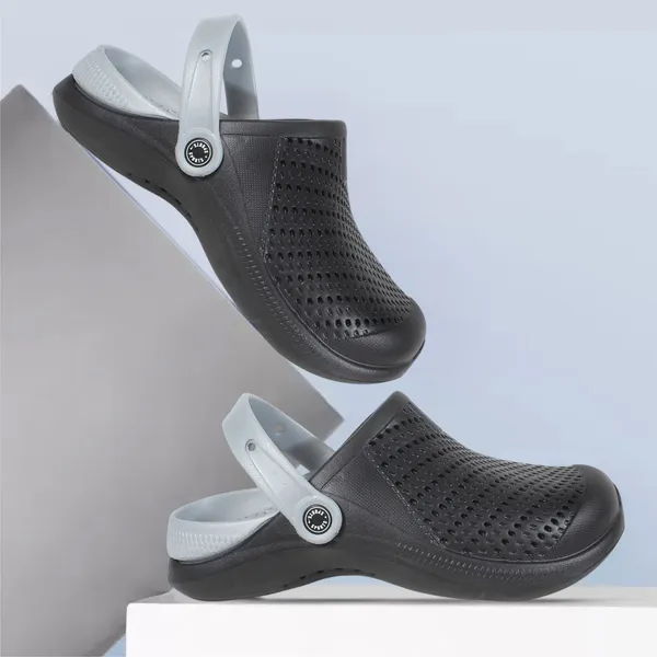 Trump_Boys_&_Girls_Slipon_Clogs_Black