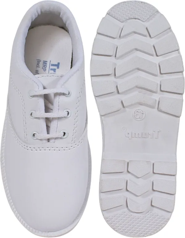 Trump_Boys_Lace_School_Shoes_White