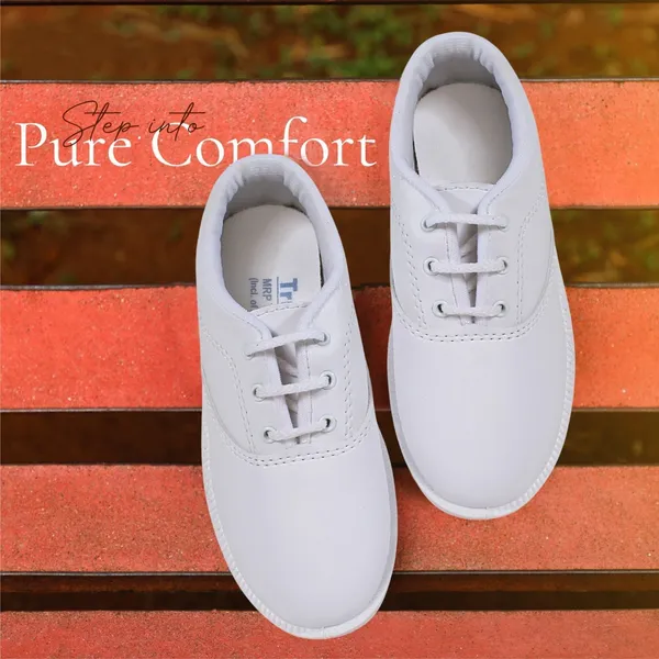 Trump_Boys_Lace_School_Shoes_White