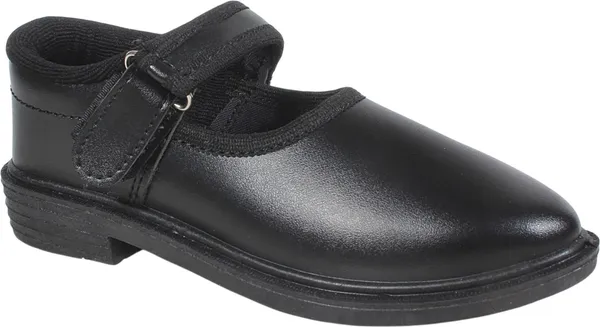 Trump_Girls_Velcro_School_Shoes_White