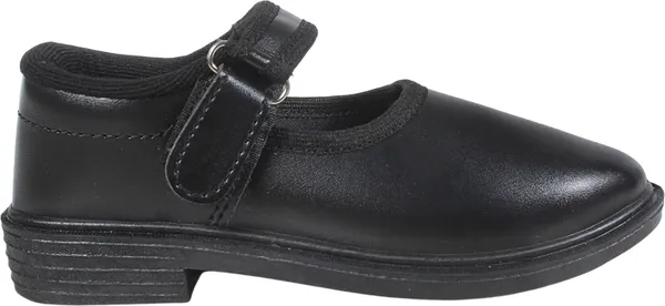Trump_Girls_Velcro_School_Shoes_White