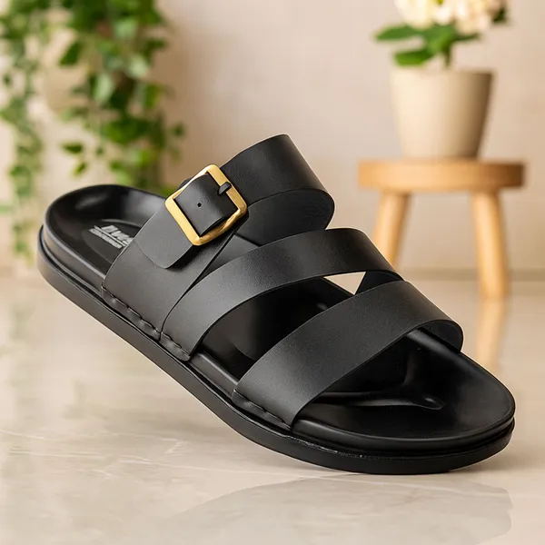 Trump_Men_Sandals_Black