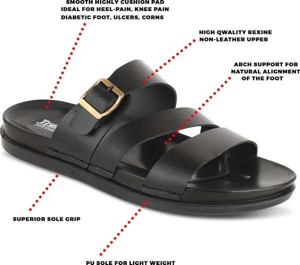 Trump_Men_Sandals_Black