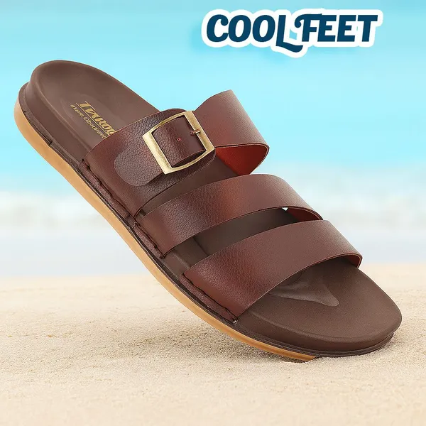 Trump_Men_Sandals_Brown