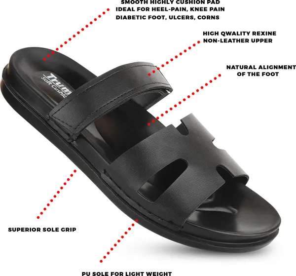 Trump_Men_Sandals_Black