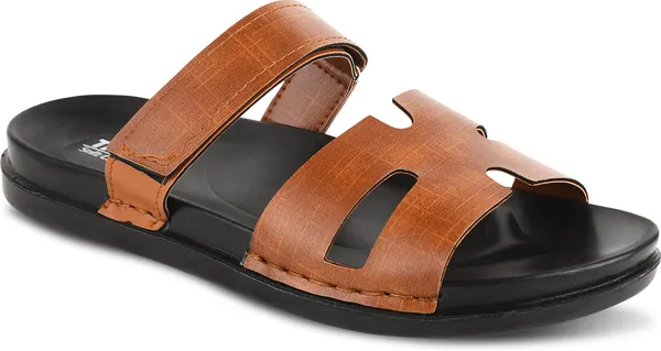 Trump_Men_Sandals_Black_Brown