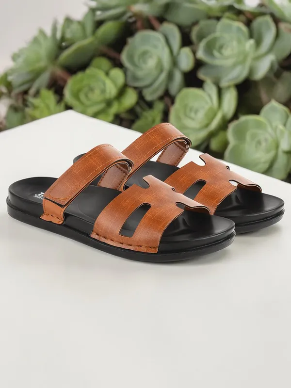 Trump_Men_Sandals_Black_Brown