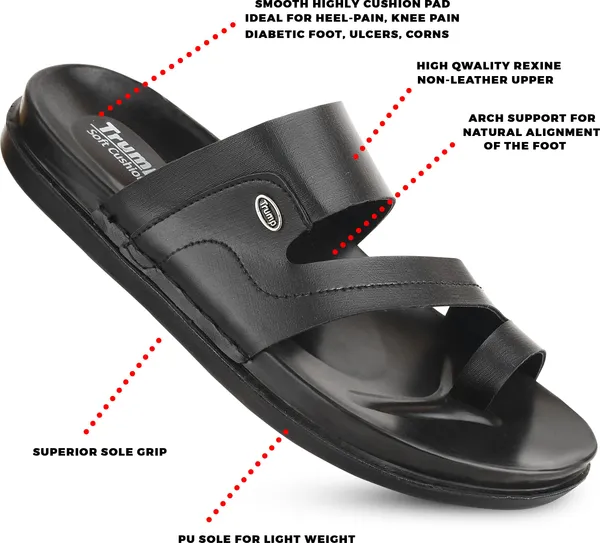 Trump_Men_Sandals_Black
