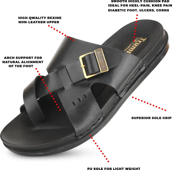 Trump_Men_Sandals_Black