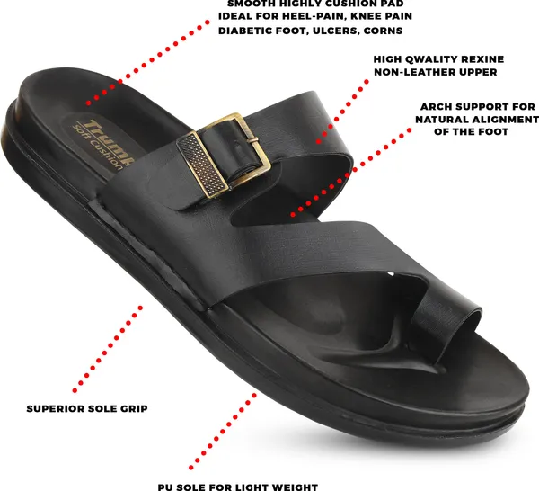 Trump_Men_Sandals_Black