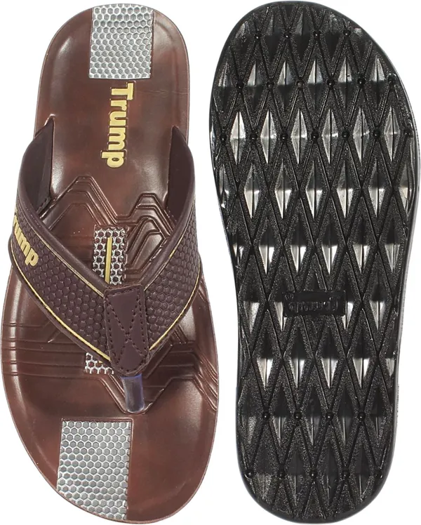 Trump_Men_Slippers_Brown