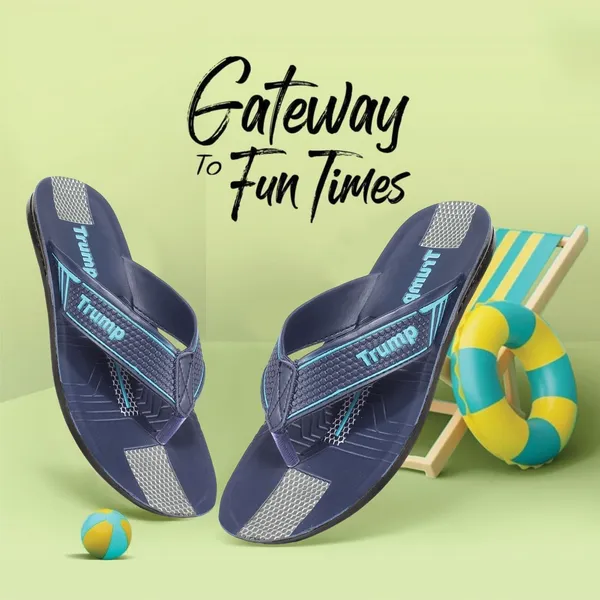 Trump_Men_Slippers_Blue