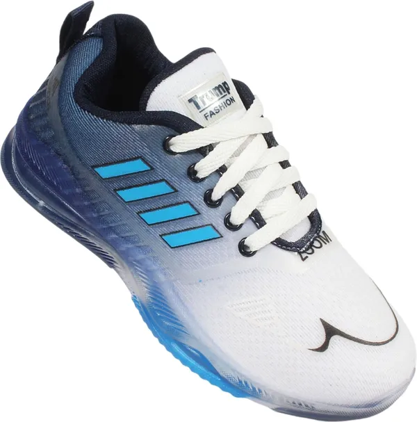 Trump_Boys_&_Girls_Lace_Running_Shoes_Blue