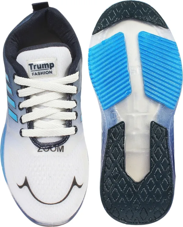 Trump_Boys_&_Girls_Lace_Running_Shoes_Blue