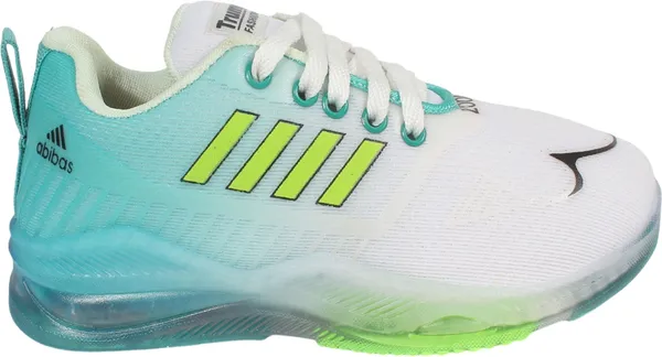 Trump_Boys_&_Girls_Lace_Running_Shoes_Green