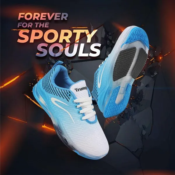 Trump_Boys_&_Girls_Lace_Running_Shoes_Blue