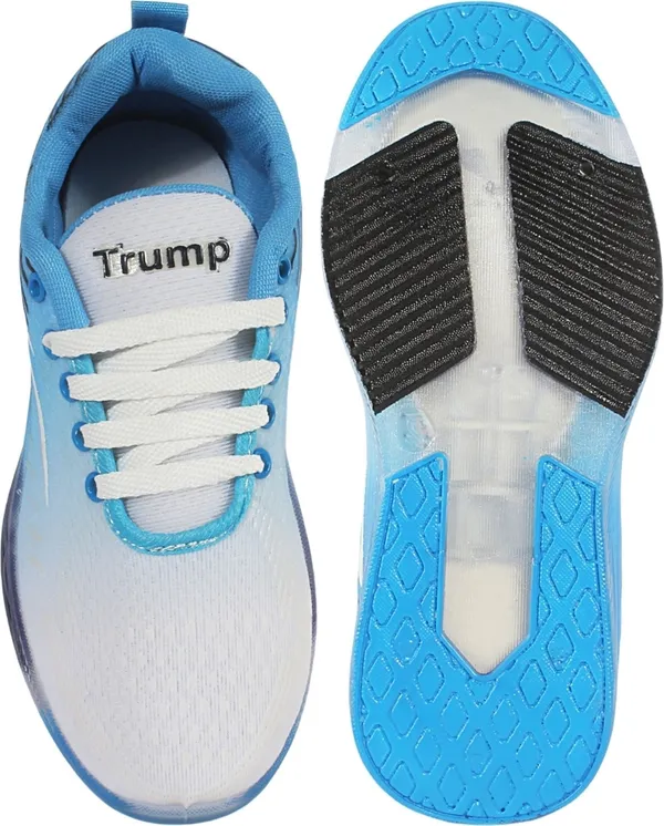 Trump_Boys_&_Girls_Lace_Running_Shoes_Blue