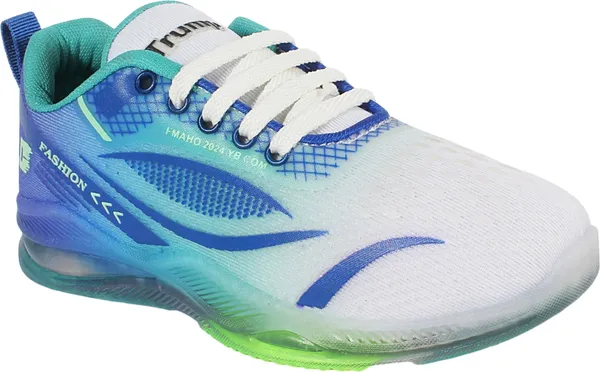 Trump_Boys_&_Girls_Lace_Running_Shoes_Blue