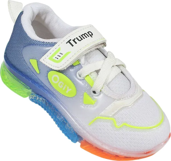 Trump_Boys_&_Girls_Lace_Running_Shoes_Blue