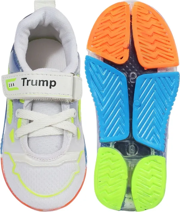 Trump_Boys_&_Girls_Lace_Running_Shoes_Blue