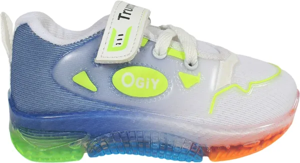 Trump_Boys_&_Girls_Lace_Running_Shoes_Blue