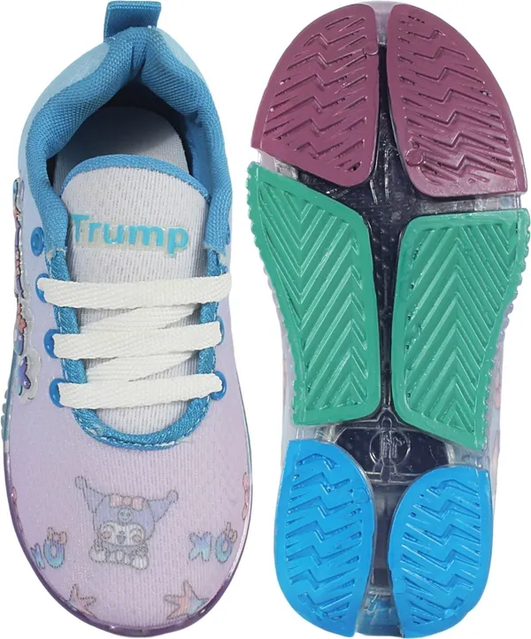 Trump_Boys_&_Girls_Lace_Running_Shoes_Light_Blue